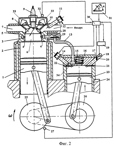 Двигатель внутреннего сгорания и способ управления им (патент 2438021)