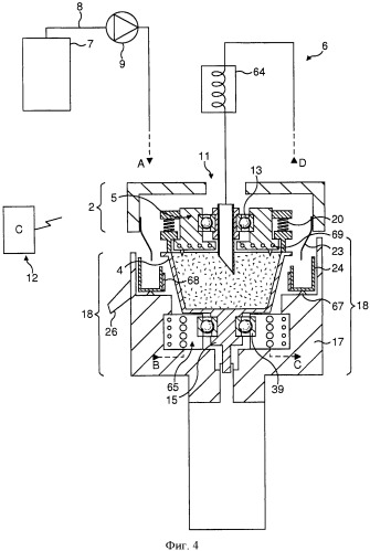Устройство и способ, использующие центрифугирование для экстракции жидкости, и средства компенсации тепловых потерь (патент 2535461)