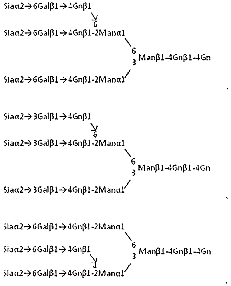 Способы получения сахарной цепи, содержащей сиаловую кислоту (патент 2597975)