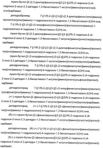 Производные 7-(2-амино-1-гидрокси-этил)-4-гидроксибензотиазол-2(3н)-она в качестве агонистов  2-адренергических рецепторов (патент 2406723)