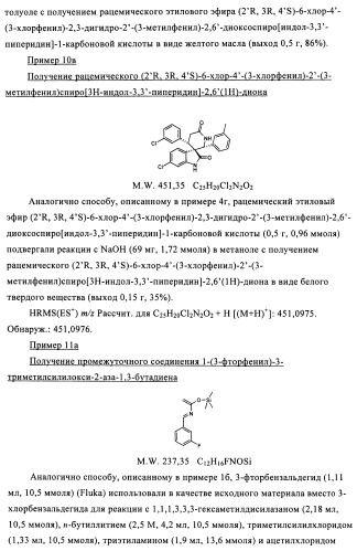 Производные спироиндолинона (патент 2435771)