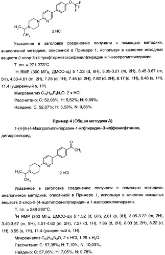 Антагонисты гистаминовых н3-рецепторов (патент 2442775)