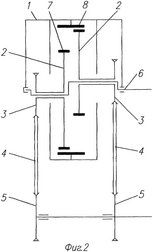 Планетарно-цевочный редуктор с гибкой передачей (патент 2313706)
