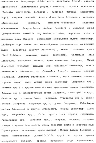 Нафталинизоксазолиновые средства борьбы с беспозвоночными вредителями (патент 2497815)