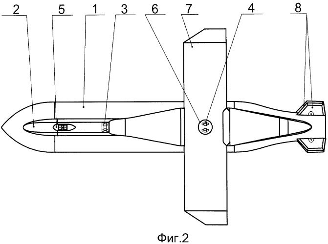 Модульный беспилотный летательный аппарат (патент 2422327)