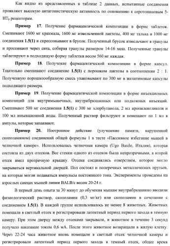 Замещенные метил-амины, антагонисты серотониновых 5-ht6 рецепторов, способы получения и применения (патент 2443697)