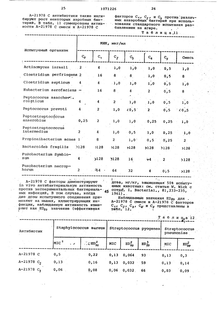 Способ получения антибиотической смеси (патент 1071226)