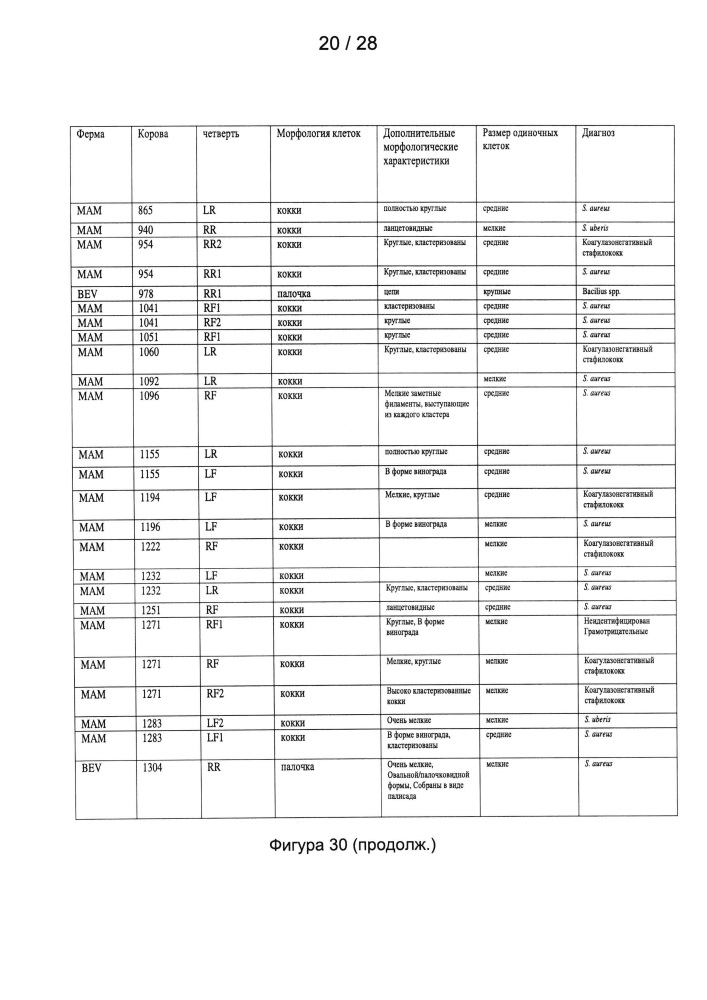 Способы лечения микробных инфекций, в том числе мастита (патент 2662300)