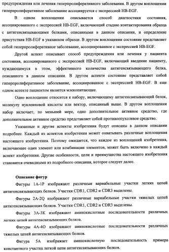 Белки, связывающие антиген фактор роста, подобный гепаринсвязывающему эпидермальному фактору роста (патент 2504551)