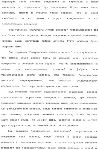 Механическое соединение половиц при помощи гибкого шпунта (патент 2373348)