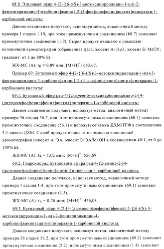 Производные фосфоновой кислоты и их применение в качестве антагонистов рецептора p2y12 (патент 2483072)