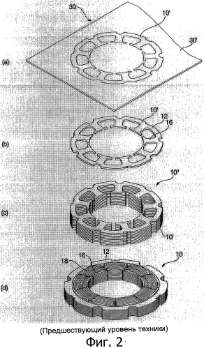 Статор электродвигателя (патент 2330370)