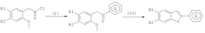 Новые 2-гетероарил-замещенные бензотиофены и бензофураны 709 (патент 2472789)