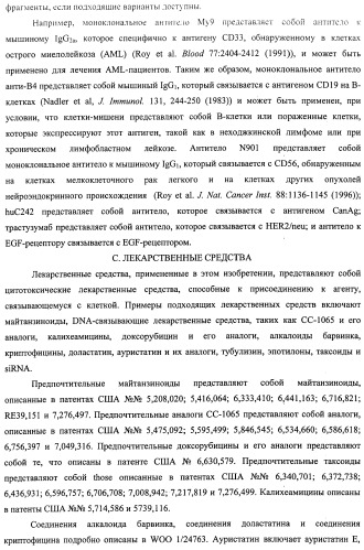 Высокоэффективные конъюгаты и гидрофильные сшивающие агенты (линкеры) (патент 2487877)