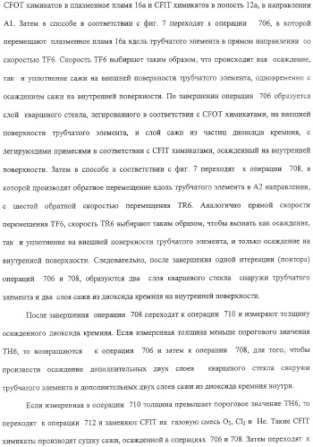 Способ изготовления заготовки оптического волокна (варианты) (патент 2307801)