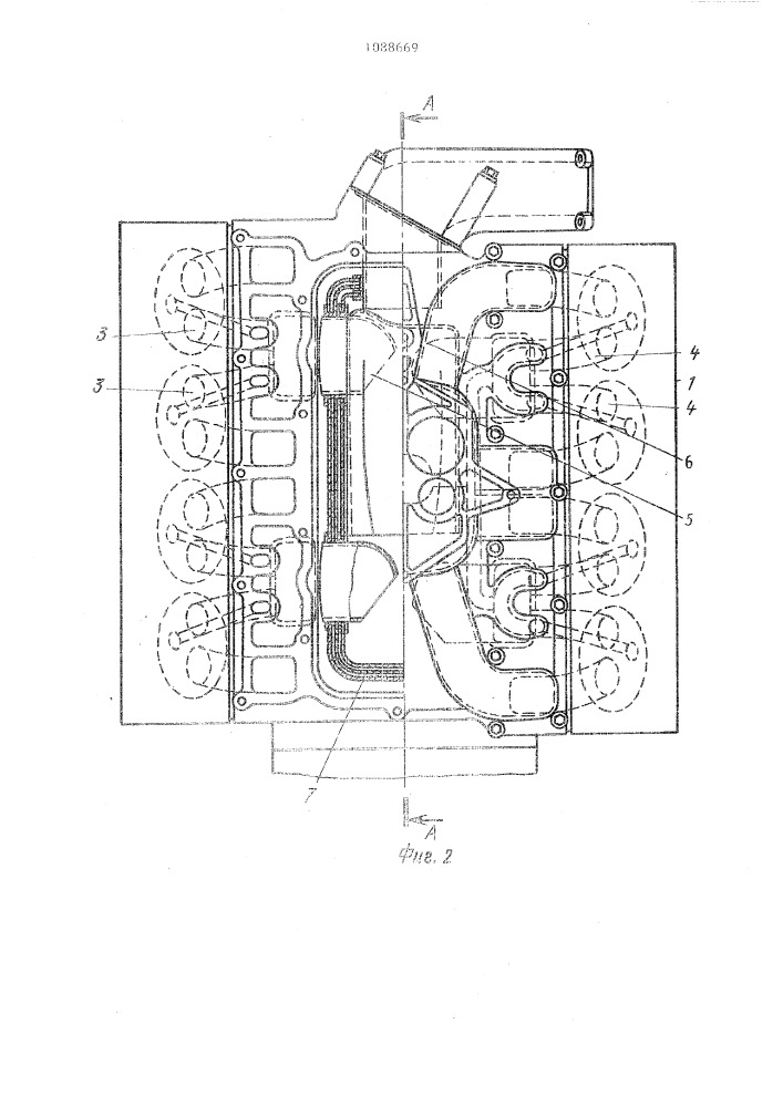 Двигатель внутреннего сгорания (патент 1088669)