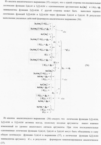 Функциональная структура параллельного позиционно-знакового сумматора f(+/-) для комбинационного умножителя, в котором выходные аргументы частичных произведений представлены в формате двоичной системы счисления f(2n) (варианты) (патент 2380740)