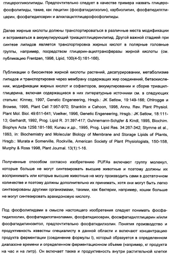 Способ получения полиненасыщенных кислот жирного ряда в трансгенных организмах (патент 2447147)