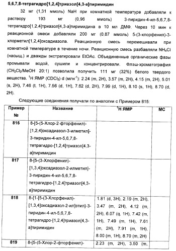 Дополнительные гетероциклические соединения и их применение в качестве антагонистов метаботропного глутаматного рецептора (патент 2370495)