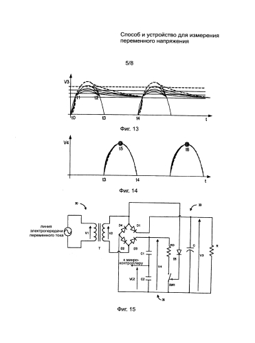 Способ и устройство для измерения переменного напряжения (патент 2584177)