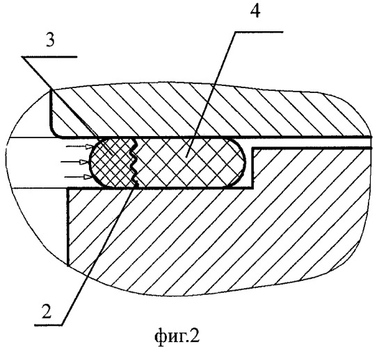 Прокладка из упругого материала и способ ее изготовления (патент 2419013)
