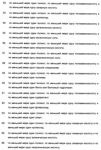 Композиция интенсивного подсластителя с пищевой клетчаткой и подслащенные ею композиции (патент 2455853)