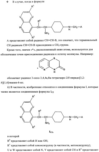 Производные 4-(1-аминоэтил)циклогексиламина (патент 2460723)