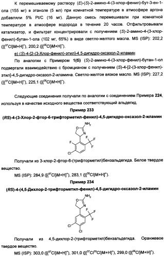Новые 2-аминооксазолины в качестве лигандов taar1 для заболеваний цнс (патент 2473545)