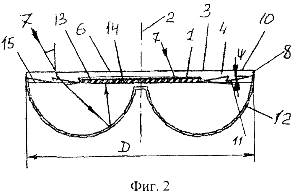 Солнечный модуль с концентратором (патент 2645800)