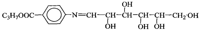 Способ получения сложных эфиров n-(n-глюкозилиден) аминобензойной кислоты (патент 2529022)
