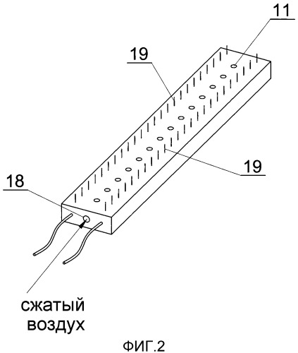 Способ снятия электростатических зарядов с лотков, используемых для транспортировки стержнеобразных элементов, лоток, защищенный от негативного воздействия электростатического поля, и устройство для разгрузки лотков, заполненных стержнеобразными элементами с одновременным снятием электрстатических зарядов (патент 2514607)