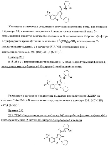 Новые обратные агонисты рецептора св1 (патент 2339618)