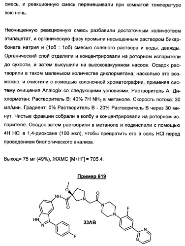 Полициклические производные индазола и их применение в качестве ингибиторов erk для лечения рака (патент 2475484)