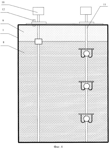 Способ для измерения массы топливных сжиженных углеводородных газов в резервуаре (патент 2361181)