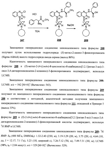 Замещенные пиперидиновые соединения хиноксалинового типа и их применение (патент 2488585)