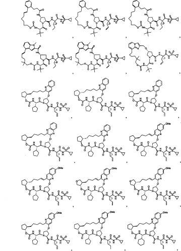 Ингибиторы hcv ns3 протеазы (патент 2468029)