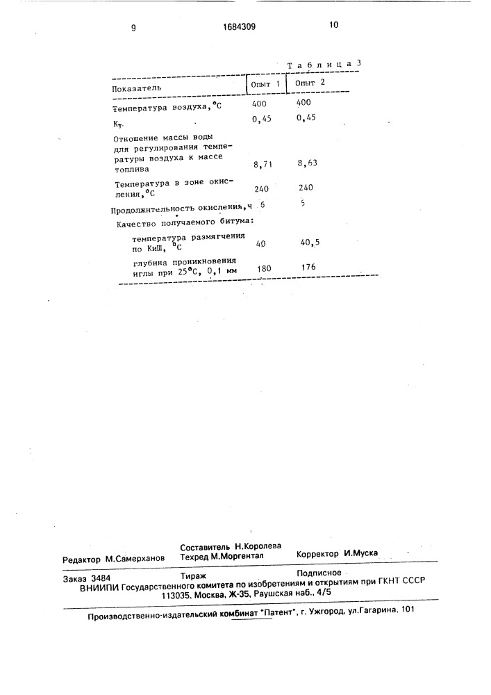 Способ получения вяжущего (патент 1684309)