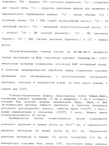 Аморфный оксид и полевой транзистор с его использованием (патент 2369940)