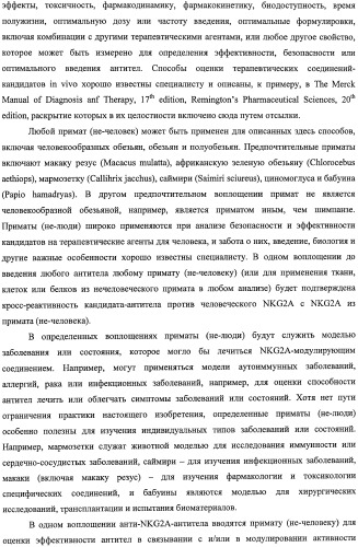 Моноклональные антитела против nkg2a (патент 2481356)