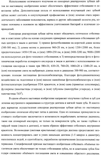 Сенсорные реагирующие электрические зубные щётки и способы использования (патент 2388430)