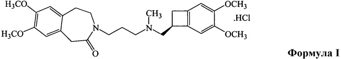 Способ получения ивабрадина гидрохлорида и его полиморфных модификаций (патент 2473544)