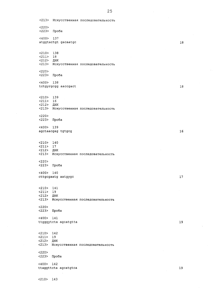 Анализ респираторной инфекции (патент 2642304)