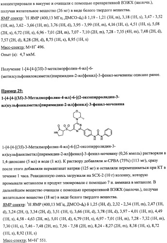 Производные морфолинопиримидина, полезные для лечения пролиферативных нарушений (патент 2440349)