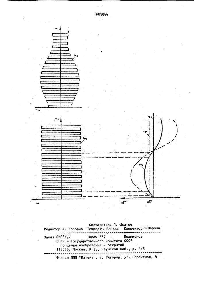 Способ измерения параметров электропроводящих объектов (патент 953544)