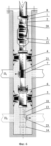Насосная пакерная установка для эксплуатации пластов скважины (патент 2296213)