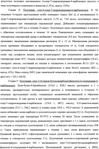 Производные феноксихроманкарбоновой кислоты, замещенные в 6-ом положении (патент 2507200)