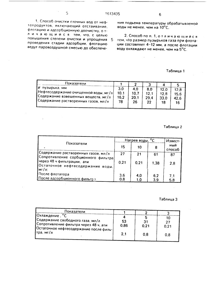 Способ очистки сточных вод от нефтепродуктов (патент 1613435)