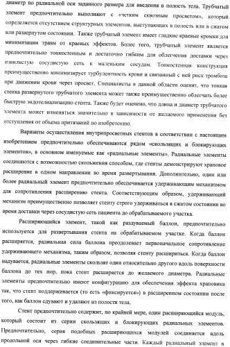 Баллонный расширяющийся стент, способный на восстановление расширения (патент 2388433)
