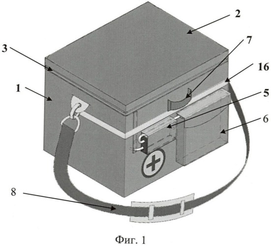 Термоконтейнер с автоматическим поддержанием температуры инфузионных растворов (патент 2487687)