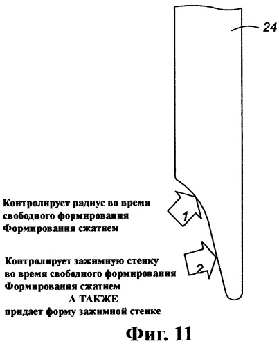 Способ и устройство для придания формы торцевой крышке для металлической тары (патент 2354485)